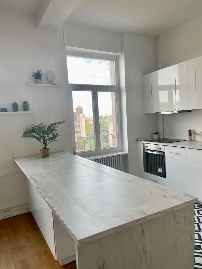 Ferienwohnung Nid Urbain Colmarien - 4 Personnes - Garage Exterior foto